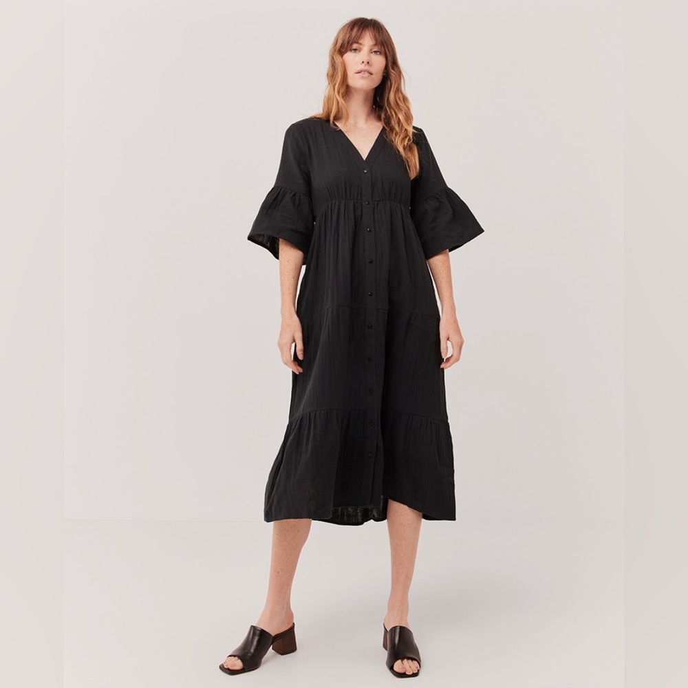 Pact Coastal Midi Dress